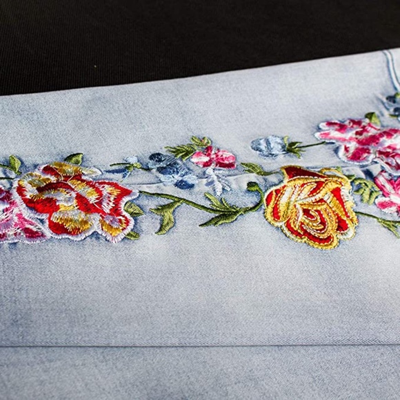 2xHP💝Women’s Embroidered High Rise Flared Jeans assorted - Picture 5 of 6